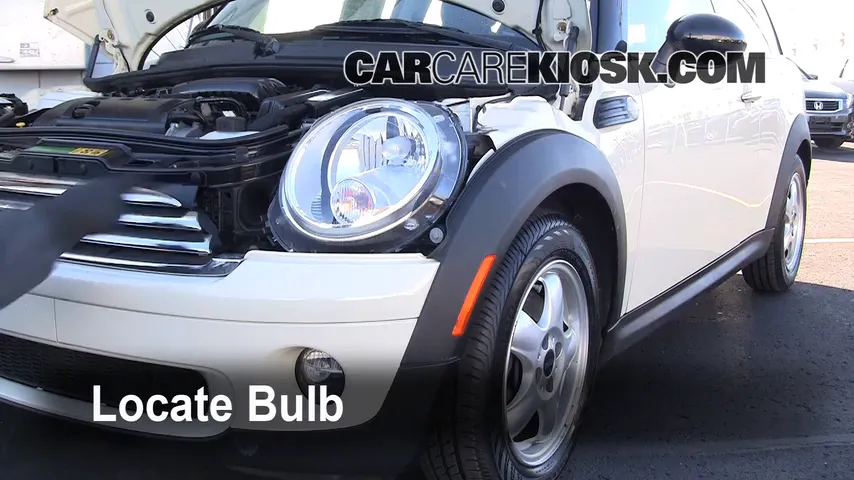 2009 Mini Cooper Clubman 1.6L 4 Cyl. Luces Luz de carretera (reemplazar foco) 